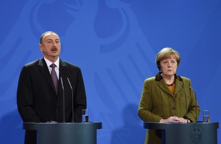 Əliyevlə Merkelin mətbuat konfrasından CANLI YAYIM